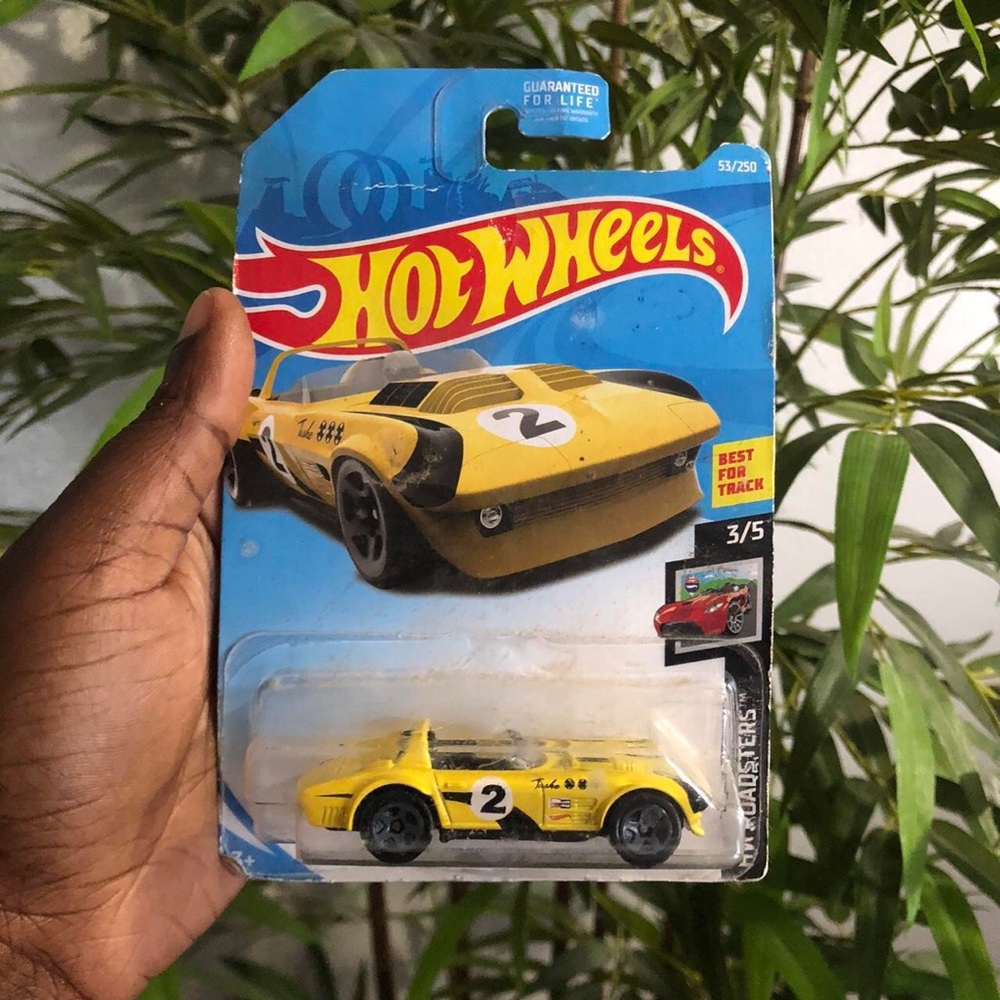 Hot Wheels Turbo HW ROADSTERS 3/5 Corvette Grand Sport Roadster 53/250 No 2